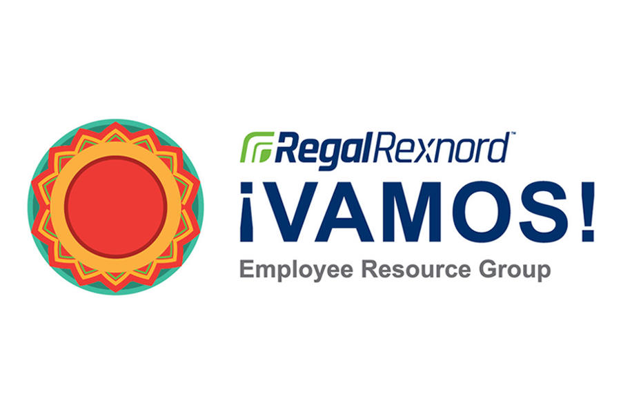 a logo with a colorful circle